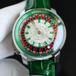 JACOB&CO Factory Casino Tourbillon Silver Steel Case 44mm In diamete Eta Watch Replica